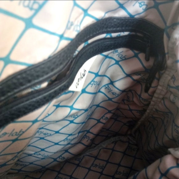 Co-Lab Grey Travel Bag Crossbody Backpack Multi-zipper - Picture 8 of 14